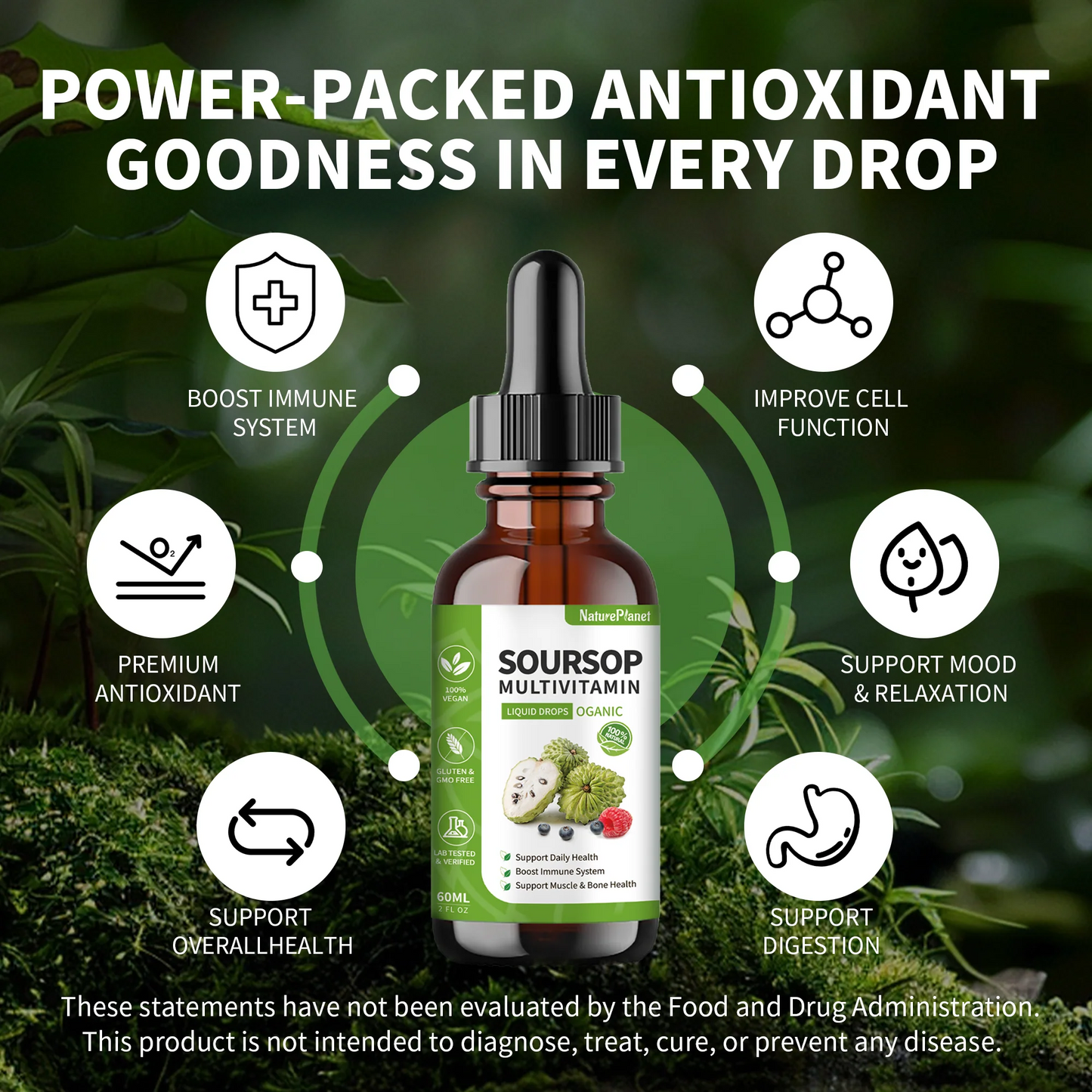 Soursop with Multivitamin Liquid Drop -60ml
