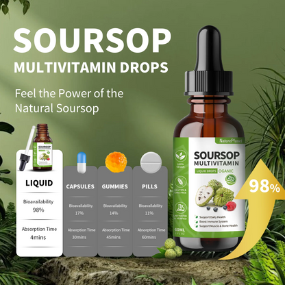Soursop with Multivitamin Liquid Drop -60ml