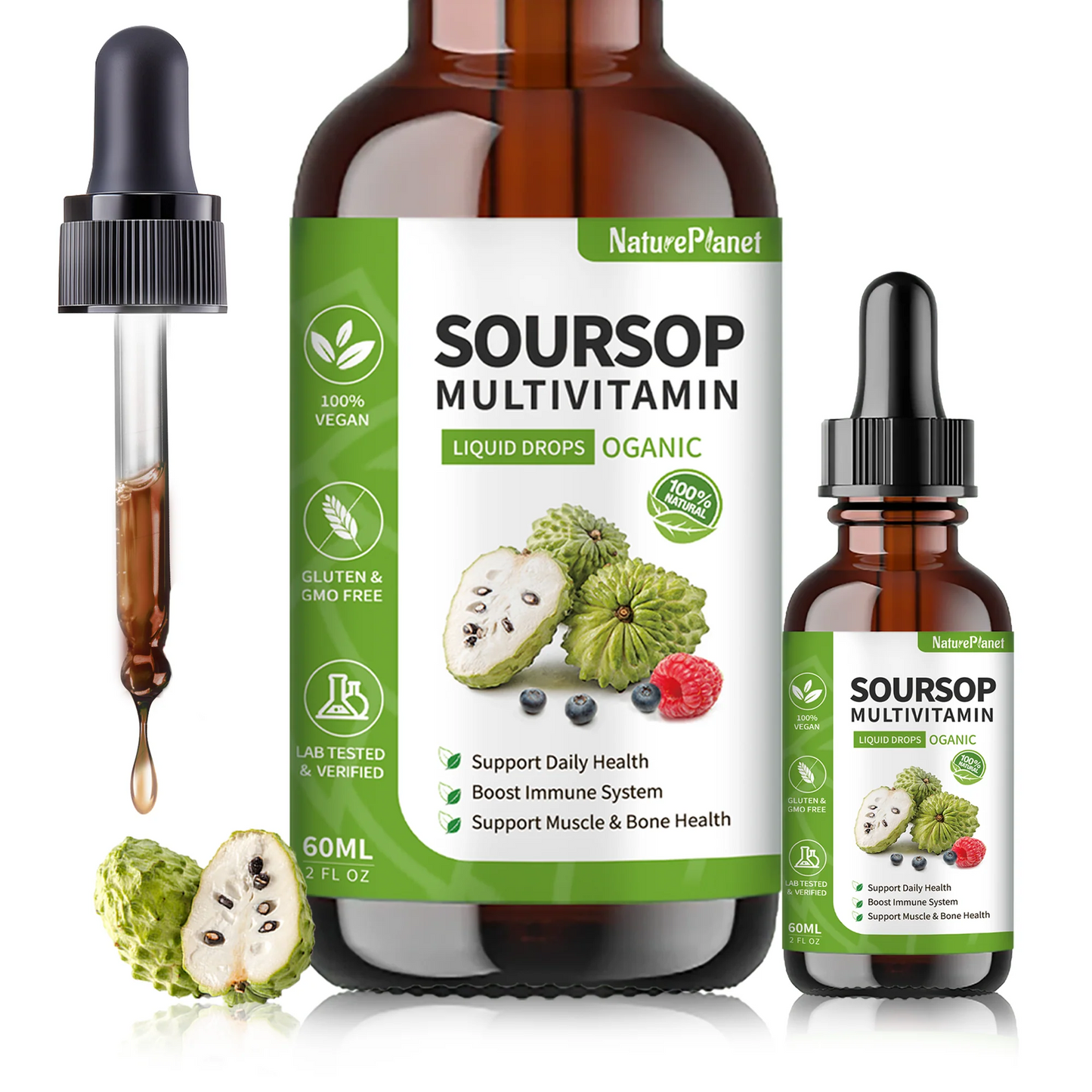 Soursop with Multivitamin Liquid Drop -60ml